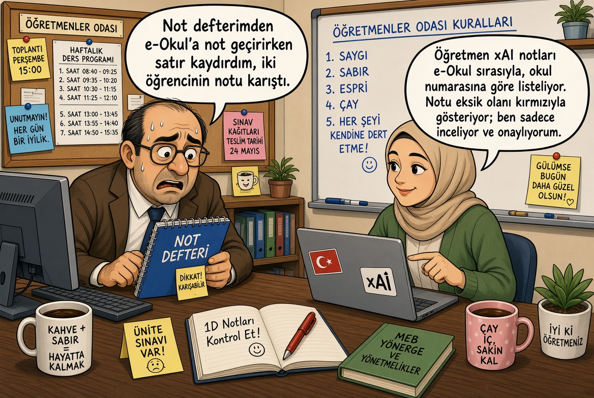 Adil söz hakkı ve not kontrolü